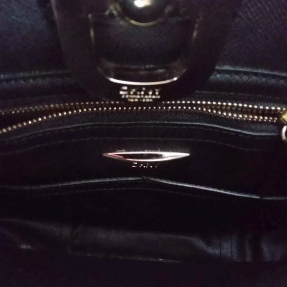 Vintage DKNY french  grain leather bag/crossbody - Picture 9 of 10